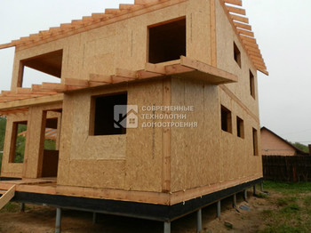 Строительство дома 193 м2