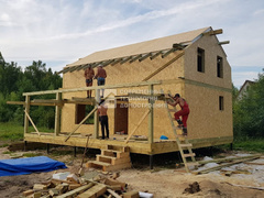 Недавно построили - Строительство дома в Козлово - фото - 6
