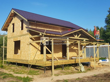 Строительство дома в Козлово