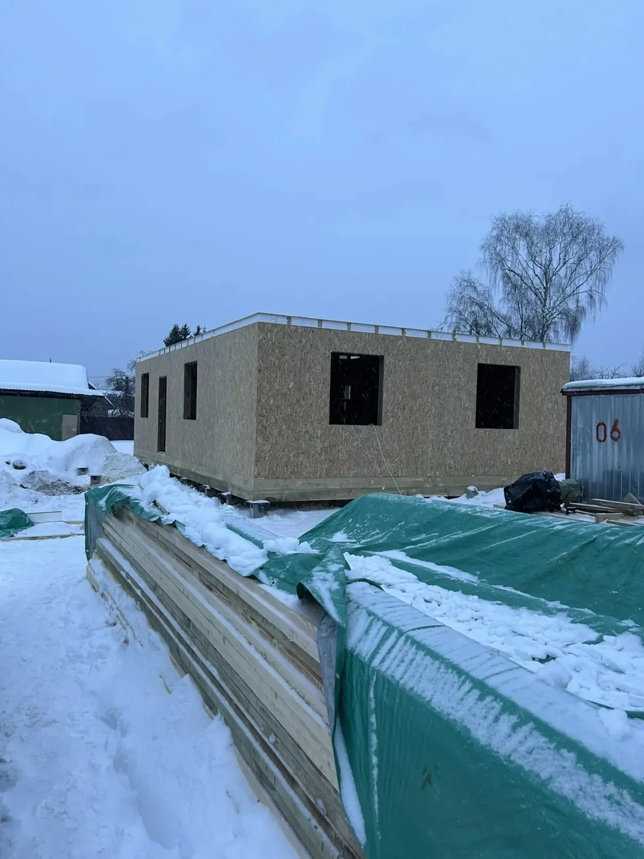 1п. Строительство дома из СИП панелей СНТ "Мичуринец"