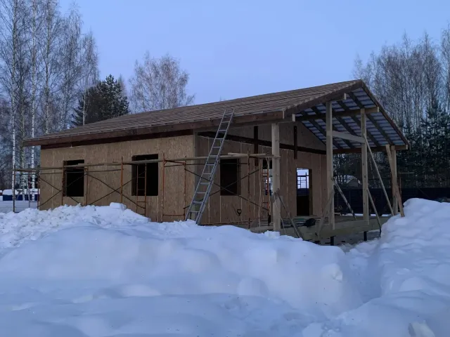 3п. Строительство дома из СИП панелей Конаковский р-н