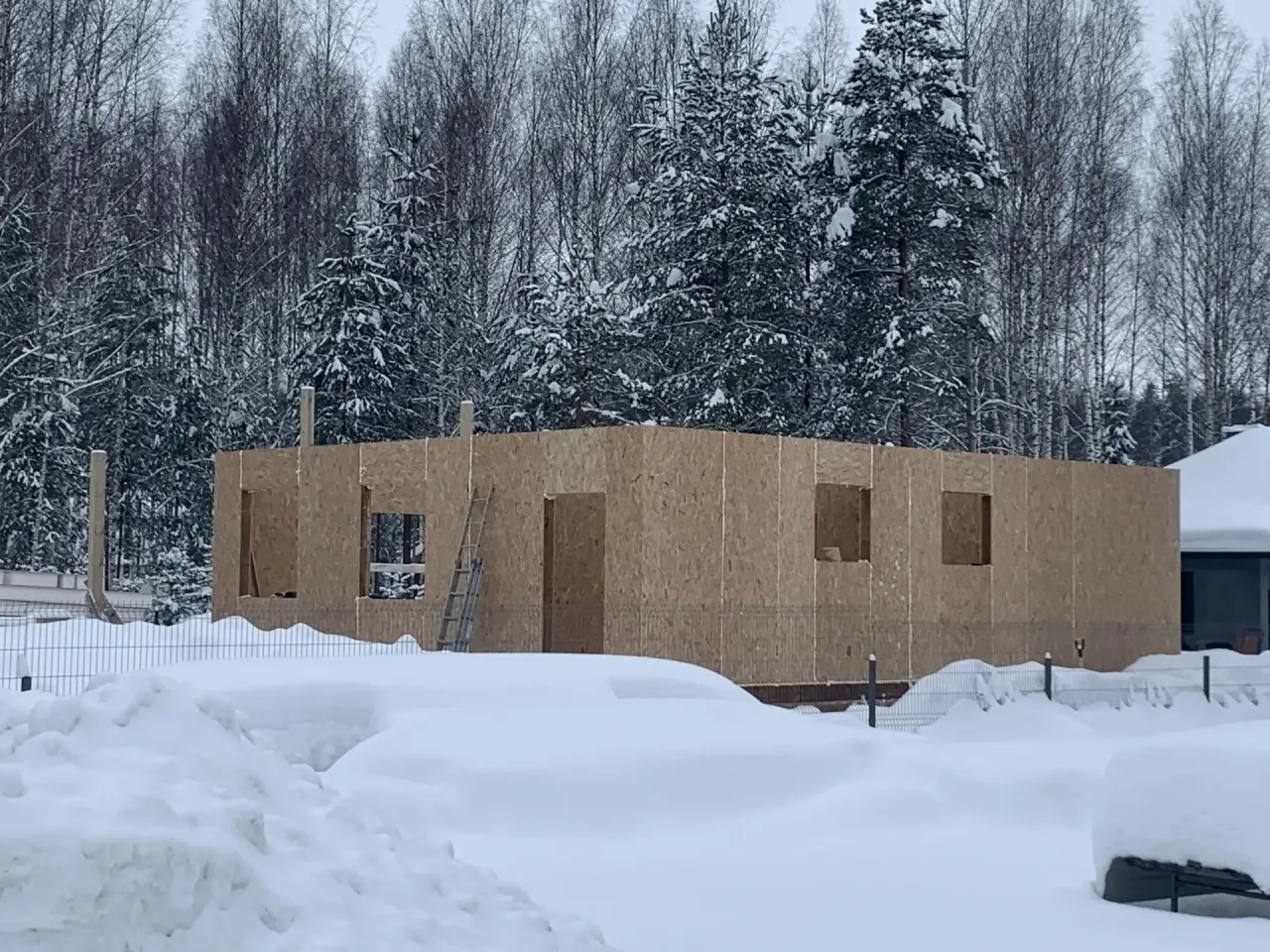 3п. Строительство дома из СИП панелей Конаковский р-н