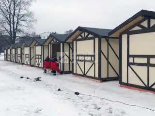 Сборка Ярмарочного домика