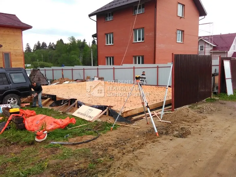 Недавно построили - Строительство гаража по Сип технологии - фото - 2