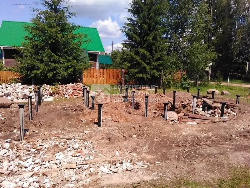 Недавно построили - Строительство дачного дома 48 м2 - фото - 2