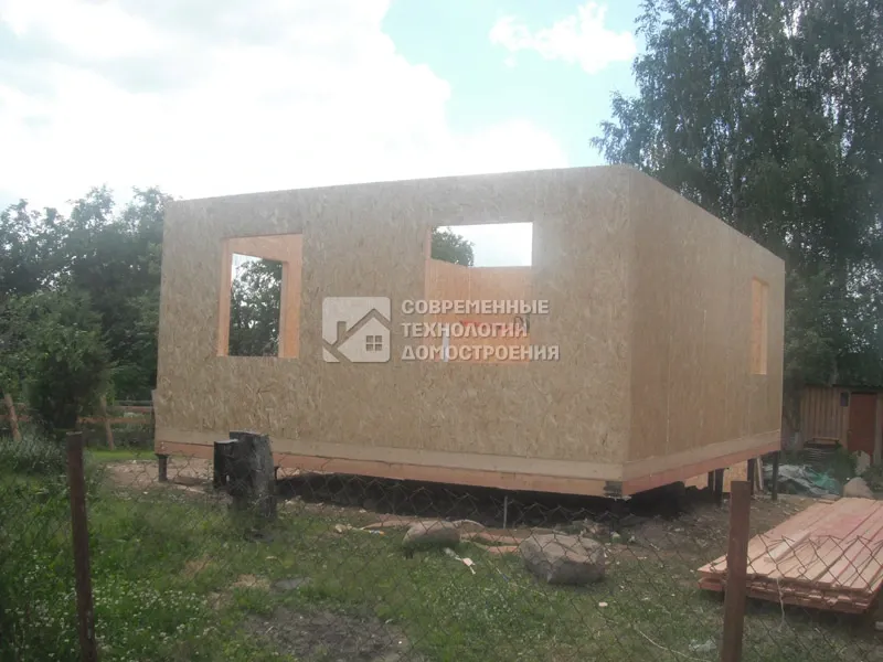 Недавно построили - Строительство дачного дома 48 м2 - фото - 5