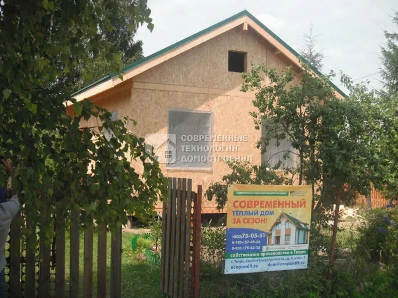 Недавно построили - Строительство дачного дома 48 м2 - фото - 8