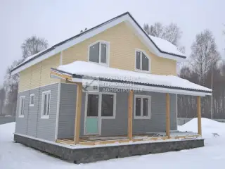Строительство дома 141 м2