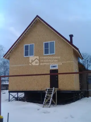 Строительство дома 80 м2