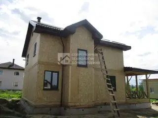 Строительство дома 177.1 м2