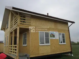 Строительство дома 118.1 м2
