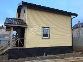 Строительство дома 83 м2