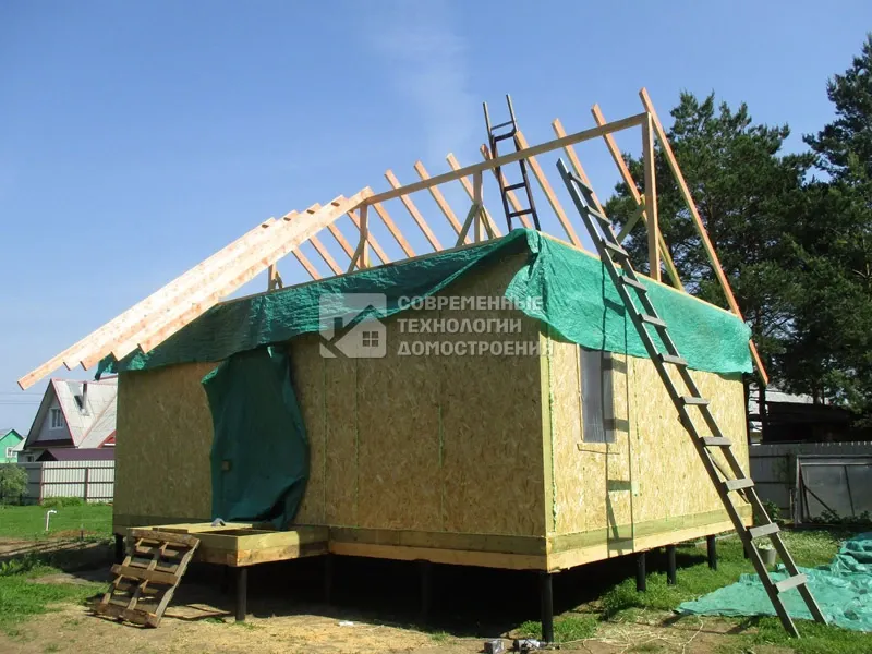 Недавно построили - Строительство дома 48 м2 - фото - 3