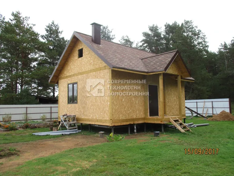 Недавно построили - Строительство дома 48 м2 - фото - 9