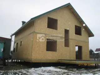 Строительство дома 222 м2