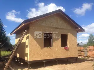 Строительство дома 25 м2