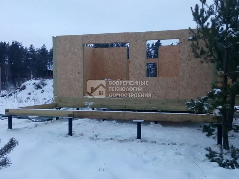 Недавно построили - Строительство дома 9.5x6.5 124 м.кв. - фото - 2