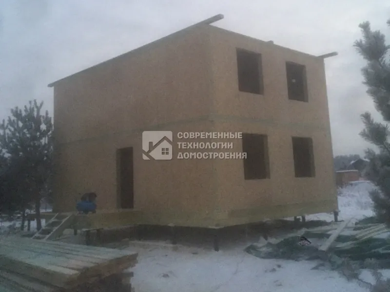Недавно построили - Строительство дома 9.5x6.5 124 м.кв. - фото - 9
