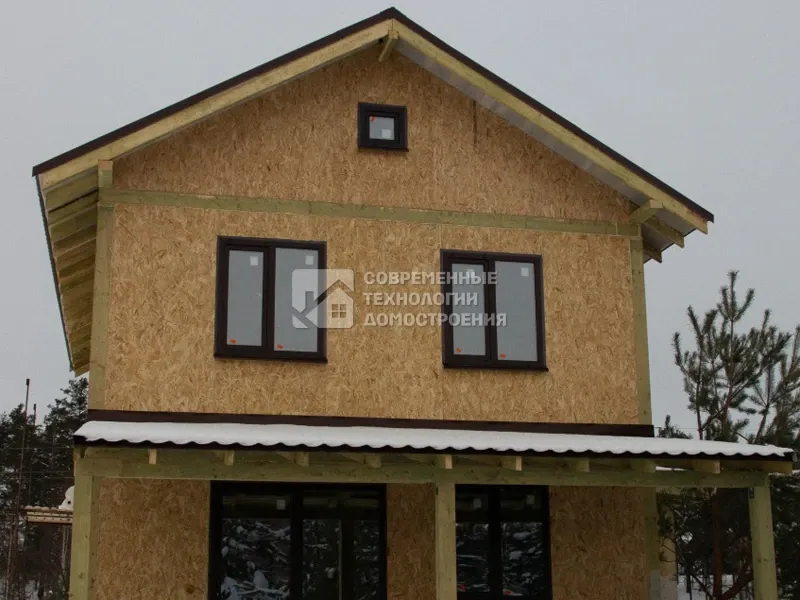 Недавно построили - Строительство дома 9.5x6.5 124 м.кв. - фото - 20