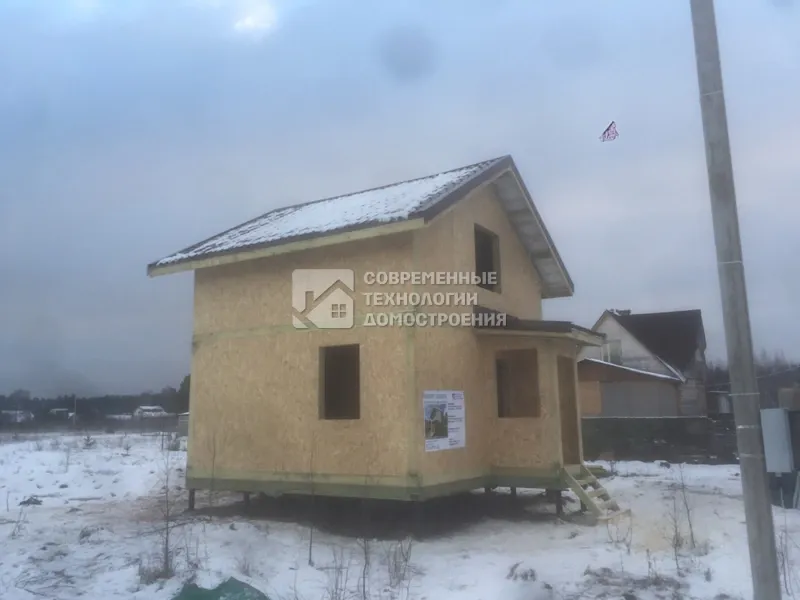 Недавно построили - Строительство дома 6.1x5.4 66 м.кв. - фото - 7
