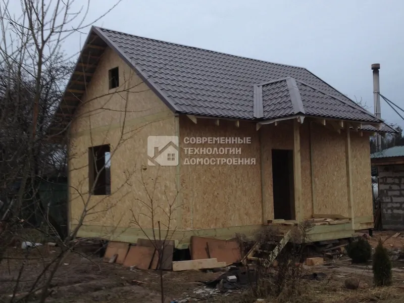 Недавно построили - Строительство дома 7.8x6.1 48 м.кв. - фото - 6