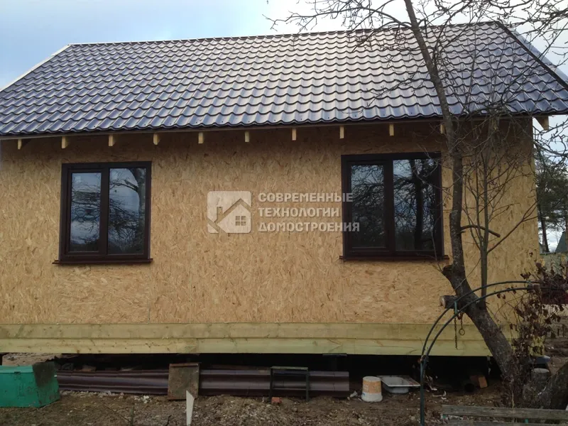 Недавно построили - Строительство дома 7.8x6.1 48 м.кв. - фото - 8