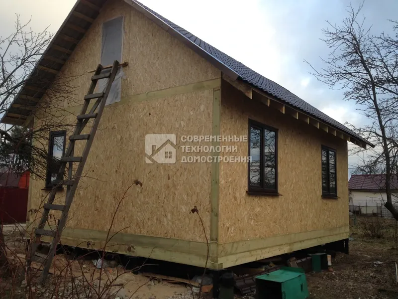 Недавно построили - Строительство дома 7.8x6.1 48 м.кв. - фото - 9