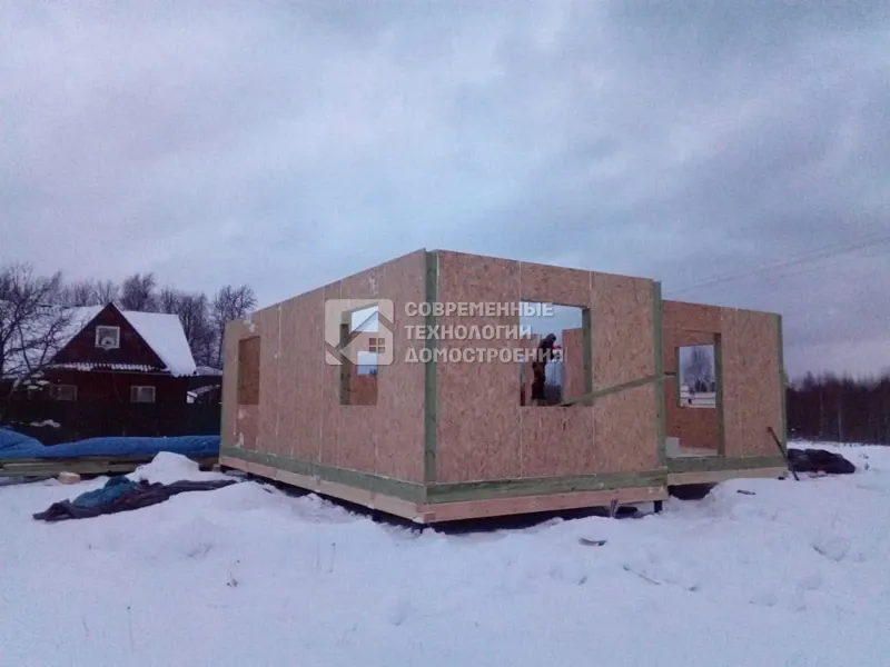 Недавно построили - Строительство дома 9.017x9.34 - фото - 3