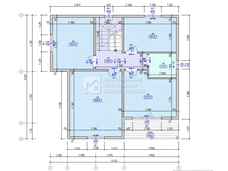 Недавно построили - Строительство дома 9.017x9.34 - фото - 14