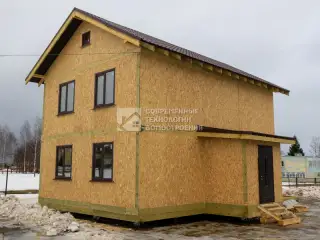 Строительство дома 9,5х6,5