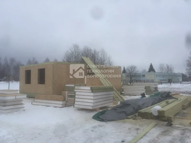 Недавно построили - Строительство дома 9,5х6,5 - фото - 2