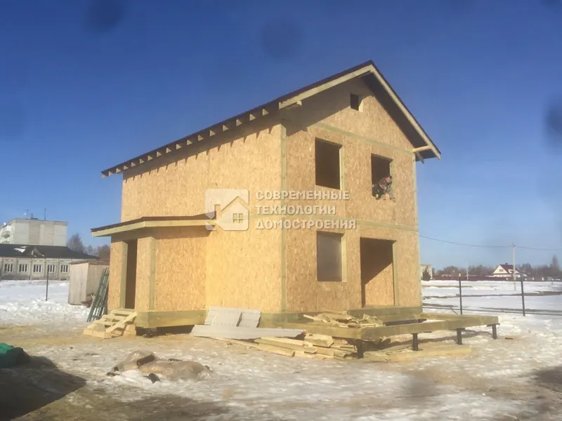 Недавно построили - Строительство дома 9,5х6,5 - фото - 11