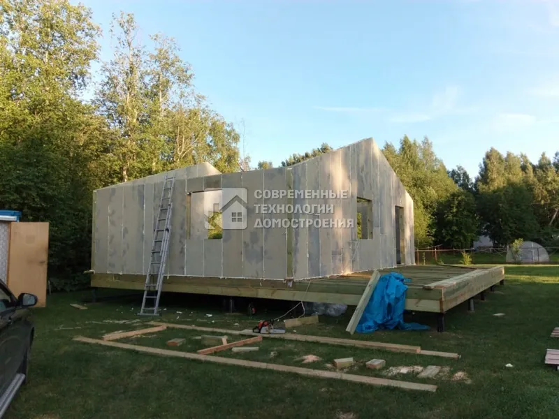 Недавно построили - Строительство дома 63 кв.м - фото - 7