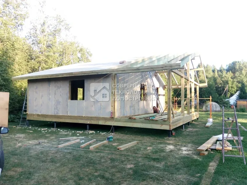Недавно построили - Строительство дома 63 кв.м - фото - 10