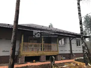 Строительство дома 242 м. кв.