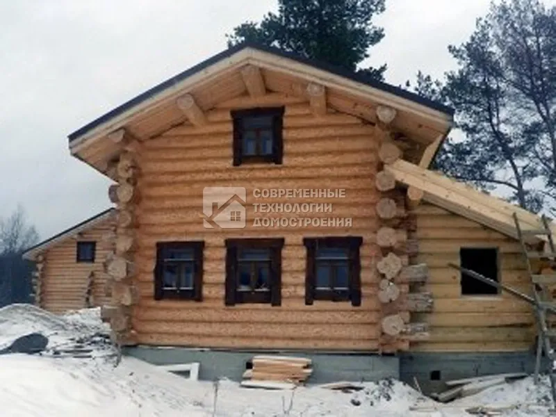 Недавно построили - Строительство дома из бревна под ключ - фото - 3
