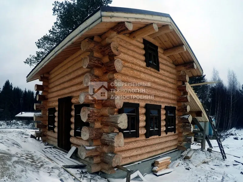 Недавно построили - Строительство дома из бревна под ключ - фото - 4