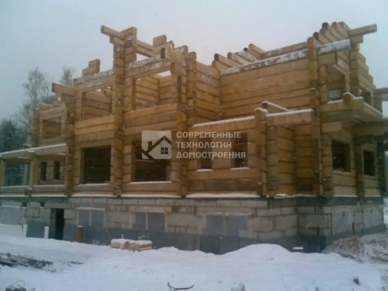 Недавно построили - Строительство дома из лафета - фото - 2