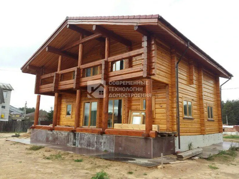 Недавно построили - Строительство дома из лафета - фото - 4