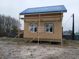 Строительство дома в пгт. Дмитрова Гора