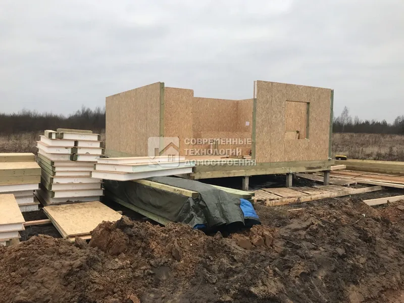 Недавно построили - Строительство дома в Заволжском - фото - 1