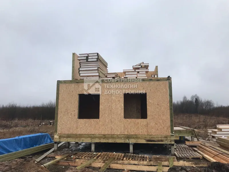 Недавно построили - Строительство дома в Заволжском - фото - 2