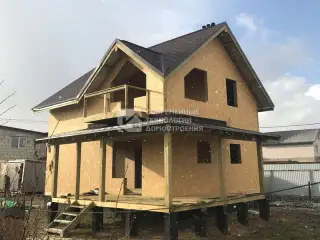 Строительство дома в д. Барково