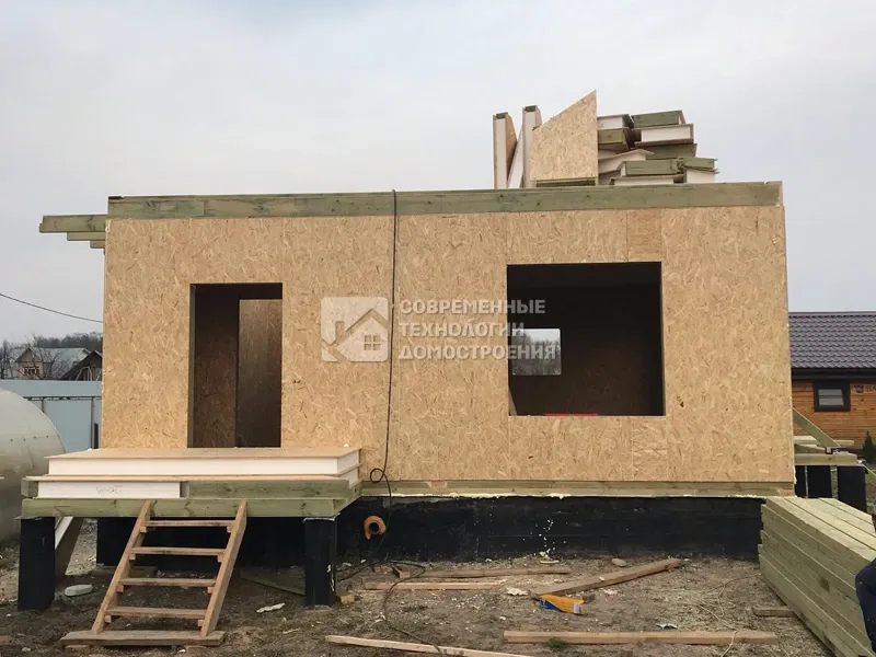 Недавно построили - Строительство дома в Барково - фото - 1