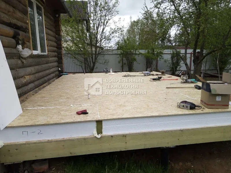 Недавно построили - Пристройка к дому в Гафидово - фото - 1