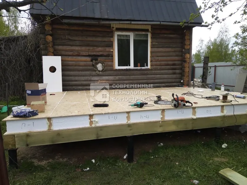 Недавно построили - Пристройка к дому в Гафидово - фото - 2