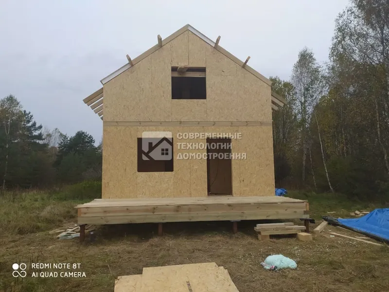 Недавно построили - Строительство дома 72 кв. м - фото - 2