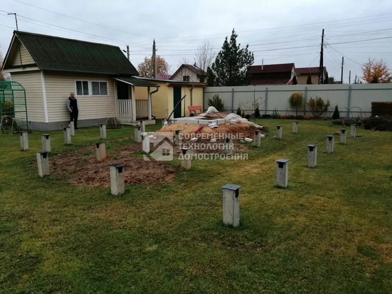 Недавно построили - Строительство дома в деревни Вараксино - фото - 1
