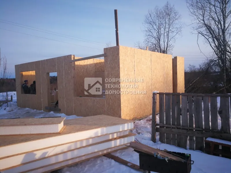 Недавно построили - Строительство дома в Торжокском районе - фото - 1