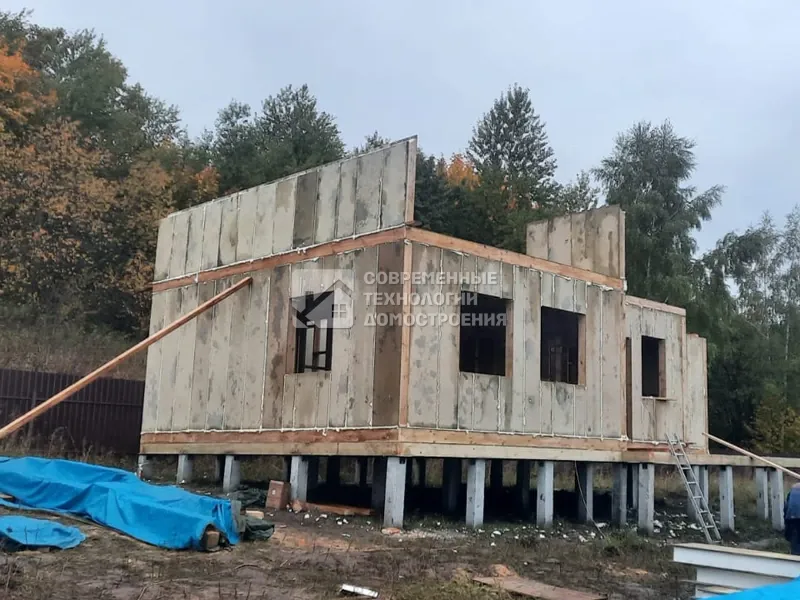 Недавно построили - Строительство дома в д. Ивняги - фото - 2